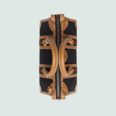 Gucci Çanta Bauletto Mini Bej - Gucci Canta 22 Bauletto Mini Top Handle Bag Crossbody Bags For Women Siyah Beige Bej