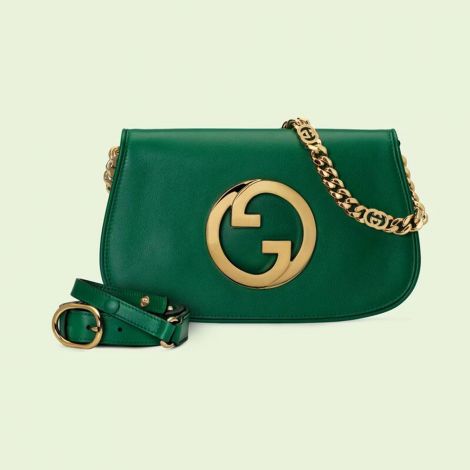 Gucci Çanta Blondie Yeşil - Gucci Canta 22 Clutches Evening Bags For Women Blondie Shoulder Bag Green Yesil