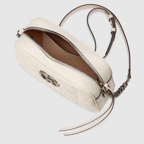 Gucci Çanta GG Marmont Small Beyaz - Gucci Canta 22 Handbags Crossbody Bags For Women Gg Marmont Small Shoulder Bag Beyaz