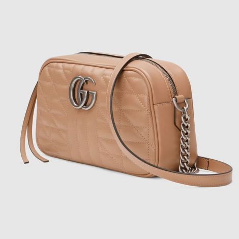 Gucci Çanta GG Marmont Small Bej - Gucci Canta 22 Handbags Crossbody Bags For Women Gg Marmont Small Shoulder Bag Rose Beige Bej