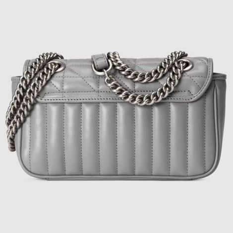 Gucci Çanta GG Marmont Mini Gri - Gucci Canta 22 Handbags Mini Bags For Women Gg Marmont Mini Shoulder Bag Gray Gri
