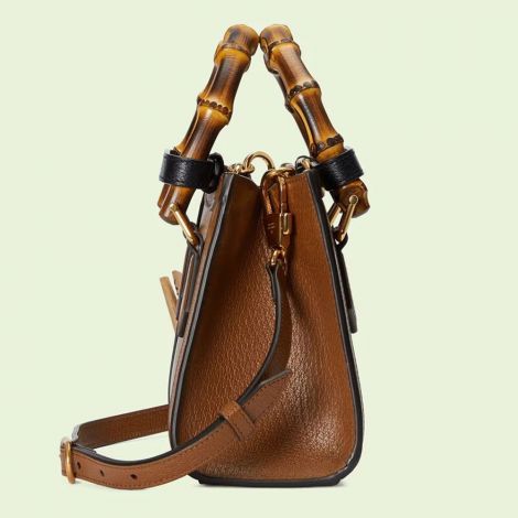 Gucci Çanta Diana Mini Kahverengi - Gucci Canta 22 Handbags Shoulder Bags For Women Diana Mini Tote Bag Brown Kahverengi