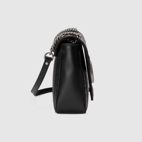 Gucci Çanta GG Marmont Medium Siyah - Gucci Canta 22 Handbags Shoulder Bags For Women Gg Marmont Medium Shoulder Bag Black Siyah