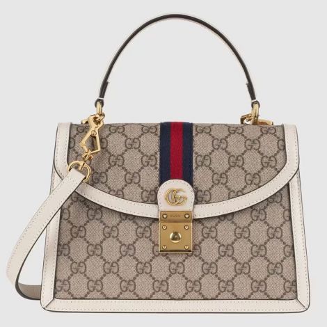 Gucci Çanta Ophidia Small Bej - Gucci Canta 22 Handbags Top Handles Ophidia Small Top Handle Bag Gg Supreme Beige Bej