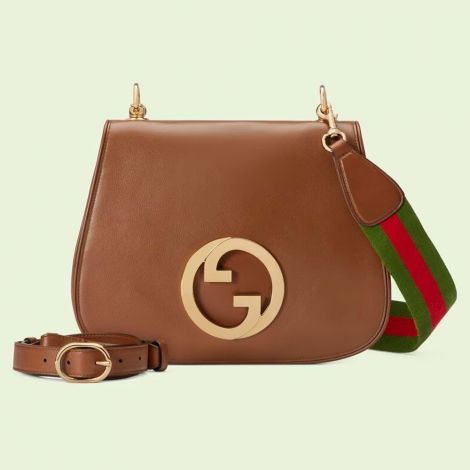 Gucci Çanta Blondie Kahverengi - Gucci Canta 22 Shoulder Bags For Women Blondie Medium Bag Brown Kahverengi