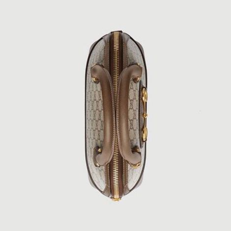 Gucci Çanta Horsebit Supreme - Gucci Canta Kadin 21 Horsebit 1955 Small Top Handle Bag Supreme