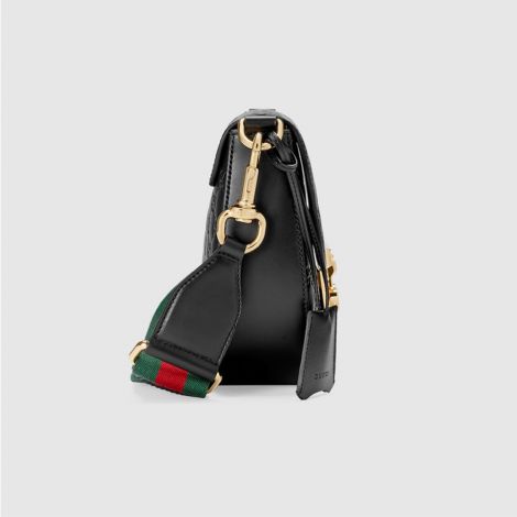 Gucci Çanta Padlock Siyah - Gucci Canta Padlock Gucci Signature Leather Shoulder Bag Imzali Siyah