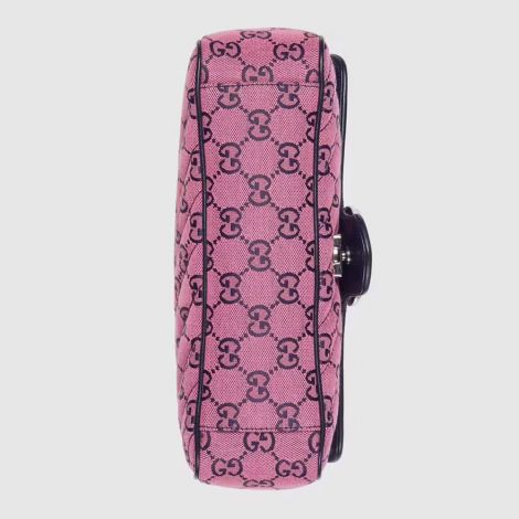 Gucci Çanta GG Marmont Small Pembe - Gucci El Cantasi Gg Marmont Multicolor Small Shoulder Bag Pink Pembe