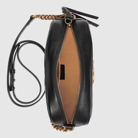 Gucci Çanta GG Marmont Matelasse Siyah - Gucci El Cantasi Gg Marmont Small Matelasse Shoulder Bag Siyah