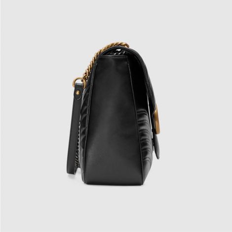 Gucci Çanta Marmont Large Siyah - Gucci Gg Marmont Large Shoulder Bag Siyah