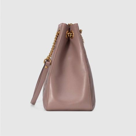 Gucci Çanta Marmont Medium Bej - Gucci Gg Marmont Medium Matelass Shoulder Bag Bej