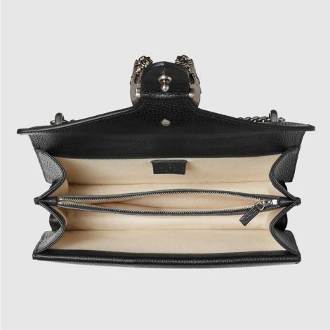 Gucci Çanta Dionysus Siyah - Gucci Kadin Canta Omuz Womens Shoulder Bags Black Leather Deri Siyah