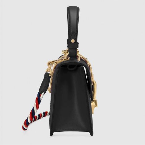 Gucci Çanta Sylvie Mini Siyah - Gucci Mini Canta Womens Handbags Sylvie Leather Mini Bag Siyah