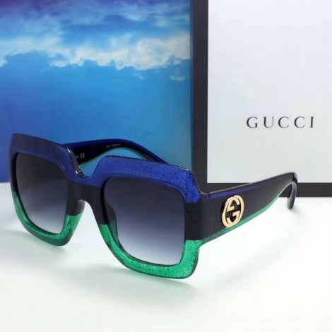 Gucci Gözlük Güneş Gözlüğü Mavi - Gucci Gunes Gozlugu Gucci Gozluk 108 Mavi
