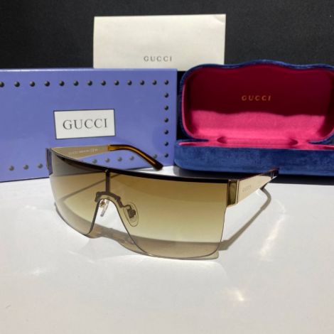 Gucci Gözlük Güneş Gözlüğü Kahverengi - Gucci Gunes Gozlugu Gucci Gozluk 123 Kahverengi