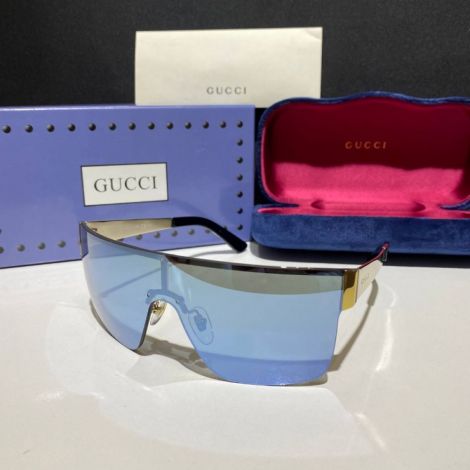 Gucci Gözlük Güneş Gözlüğü Mavi - Gucci Gunes Gozlugu Gucci Gozluk 124 Mavi