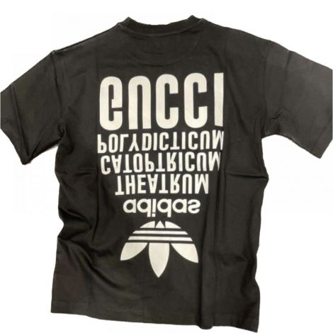 Gucci Tişört Adidas X Gucci Siyah - Adidas X Gucci T Shirt Adidas Gucci Tişört Kadın Siyah
