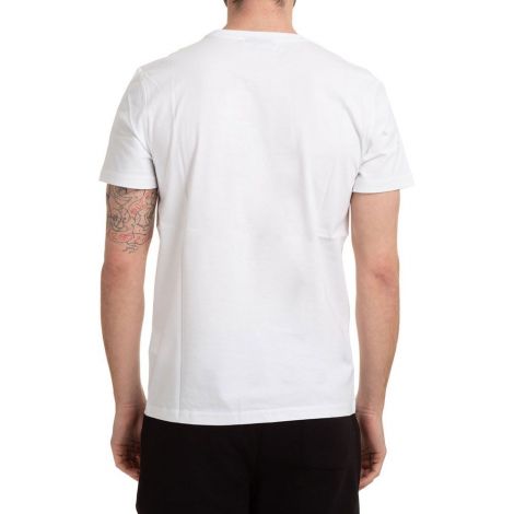 Karl Lagerfeld Tişört Iconic Beyaz - Karl Lagerfeld T Shirt Crew Neckline Jumper K Iconic Beyaz