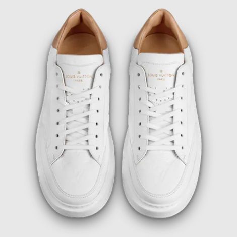 Louis Vuitton Ayakkabı Beverly Hills Beyaz - Louis Vuitton Ayakkabi 22 Beverly Hills Sneaker Erkek White Beyaz