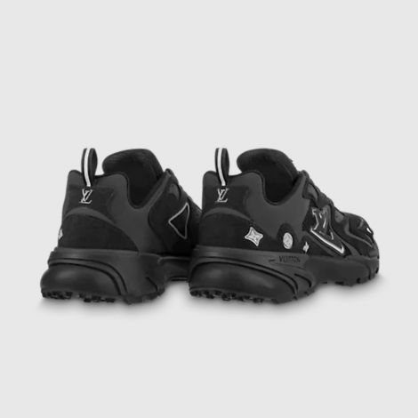 Louis Vuitton Ayakkabı Runner Tatic Siyah - Louis Vuitton Ayakkabi 22 Lv Runner Tatic Sneaker Black Siyah