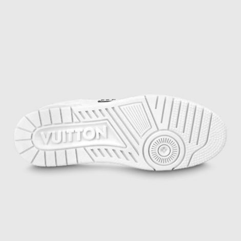 Louis Vuitton Ayakkabı Trainer Sneaker Beyaz - Louis Vuitton Ayakkabi 22 Lv Trainer Sneaker Siyah Beyaz