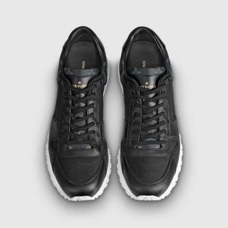Louis Vuitton Ayakkabı Run Away Siyah - Louis Vuitton Ayakkabi 22 Run Away Sneaker Erkek Beyaz Siyah