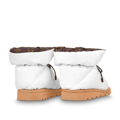 Louis Vuitton Bot Pillow Comfort Ankle Beyaz - Louis Vuitton Ayakkabi Kadin Pillow Comfort Ankle Boot White Bot Beyaz