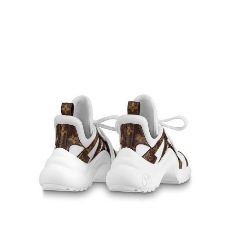 Louis Vuitton Ayakkabı Archlight Beyaz - Louis Vuitton Ayakkabi Lv Archlight Sneaker Kadin 1a43l1 Kahverengi Beyaz 2021