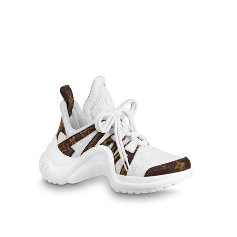 Louis Vuitton Ayakkabı Archlight Beyaz - Louis Vuitton Ayakkabi Lv Archlight Sneaker Kadin 1a43l1 Kahverengi Beyaz 2021