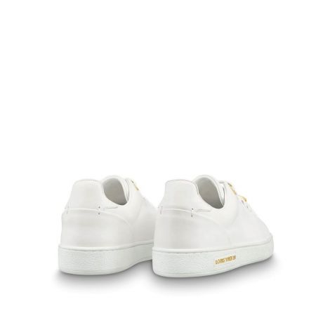 Louis Vuitton Ayakkabı Frontrow Beyaz - Louis Vuitton Ayakkabi Lv Frontrow Sneaker Sari Logo Beyaz