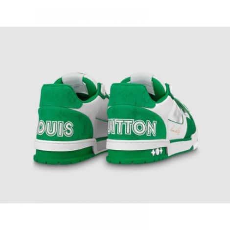 Louis Vuitton Ayakkabı Trainer Sneaker Yeşil - Louis Vuitton Trainer Sneaker Yesil Louis Vuitton Erkek Ayakkabi Yesil