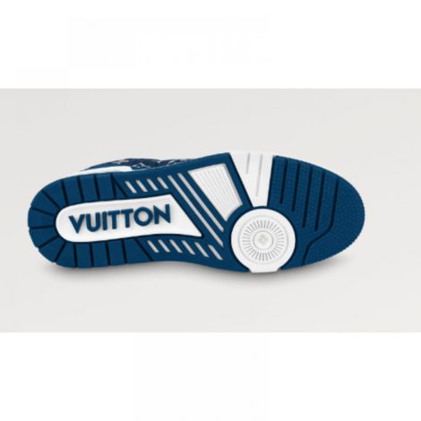 Louis Vuitton Ayakkabı Trainers Lacivert - Louis Vuitton Trainers Lacivert