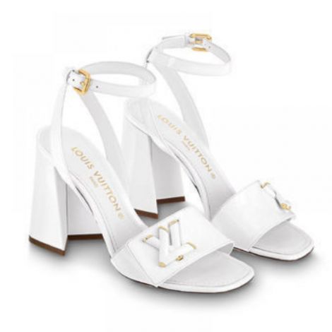 Louis Vuitton Topuklu Ayakkabı Beyaz - Louis Vuitton Women Sandal Louis Vuitton Kadin Ayakkabi Louis Vuitton Kadin Topuklu Ayakkabi Beyaz