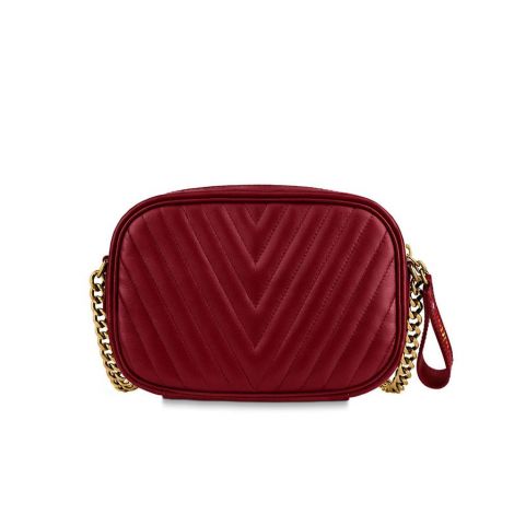 Louis Vuitton Çanta New Wave Kırmızı - Louis Vuitton Canta 19 New Wave Camera Bag Cherry Berry Kirmizi