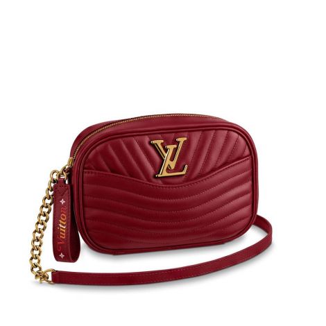 Louis Vuitton Çanta New Wave Kırmızı - Louis Vuitton Canta 19 New Wave Camera Bag Cherry Berry Kirmizi