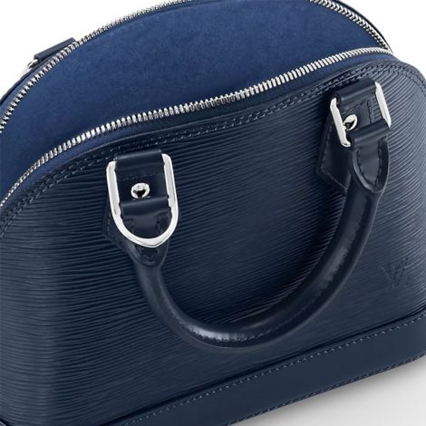 Louis Vuitton Çanta Alma BB Mavi - Louis Vuitton Canta Alma Bb Epi Leather Handbags Indigo Blue Mavi