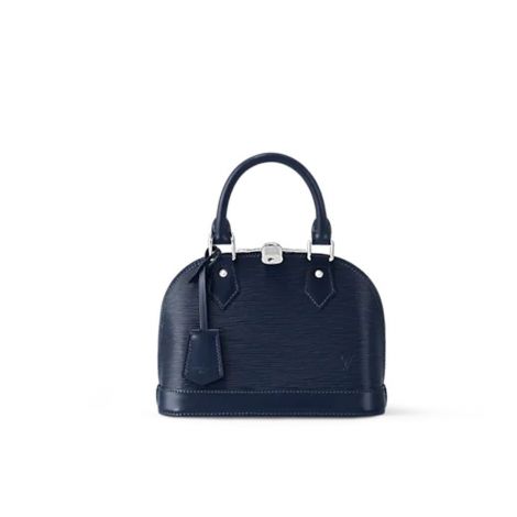 Louis Vuitton Çanta Alma BB Mavi - Louis Vuitton Canta Alma Bb Epi Leather Handbags Indigo Blue Mavi