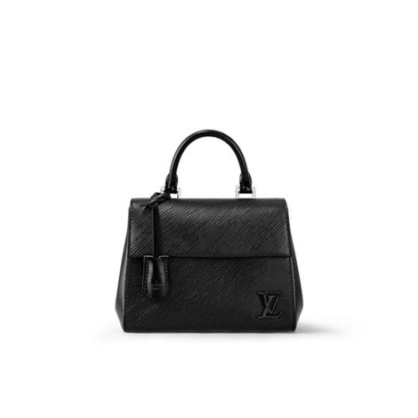 Louis Vuitton Çanta Cluny Mini Siyah - Louis Vuitton Canta Cluny Mini Epi Leather Handbags Black Siyah