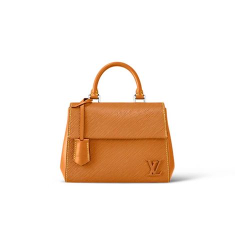 Louis Vuitton Çanta Cluny Mini Sarı - Louis Vuitton Canta Cluny Mini Epi Leather Handbags Gold Honey Sari
