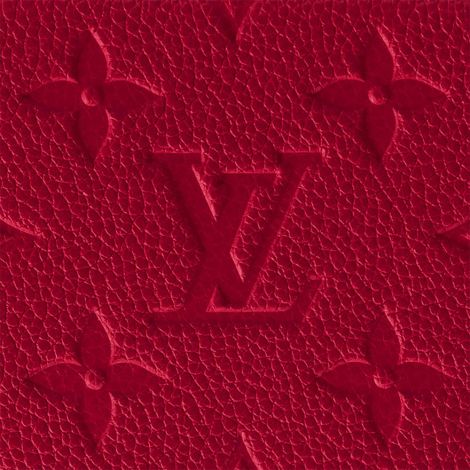 Louis Vuitton Çanta Felicie Pochette Monogram Kırmızı - Louis Vuitton Canta Felicie Pochette Monogram Empreinte Scarlet Kirmizi