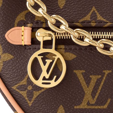 Louis Vuitton Çanta Loop Monogram Kahverengi - Louis Vuitton Canta Loop Monogram Handbags Pembe Kahverengi