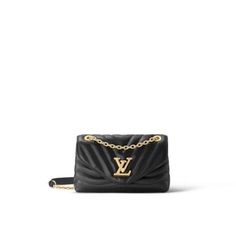 Louis Vuitton Çanta LV New Wave Siyah - Louis Vuitton Canta Lv New Wave Chain Bag H24 Handbags Black Siyah