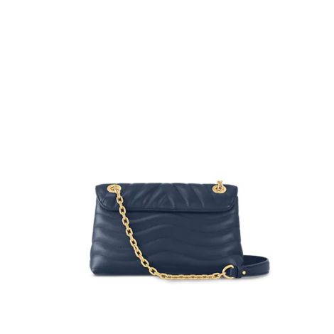 Louis Vuitton Çanta New Wave Mavi - Louis Vuitton Canta New Wave Chain Bag H24 Blue Mavi