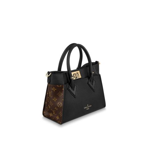 Louis Vuitton Çanta On My Side Siyah - Louis Vuitton Canta On My Side Pm Tote Bag High End Leathers Siyah