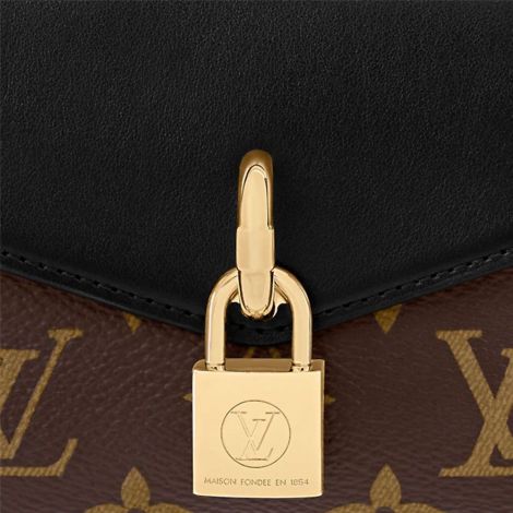 Louis Vuitton Çanta Padlock Small Siyah - Louis Vuitton Canta Padlock On Strap Monogram Small Leather Goods Siyah
