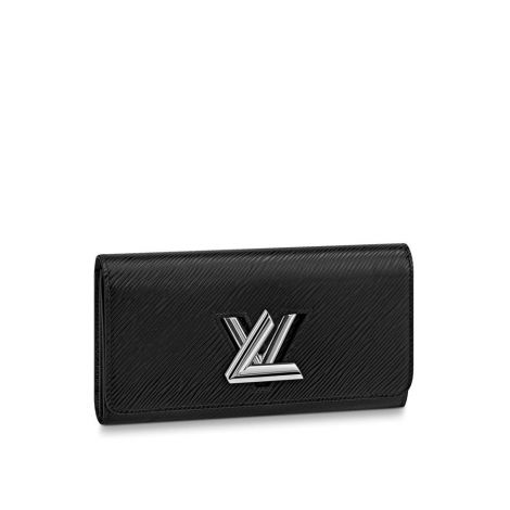 Louis Vuitton Cüzdan Twist Siyah - Louis Vuitton Cuzdan 19 Twist Wallet Epi Noir Siyah