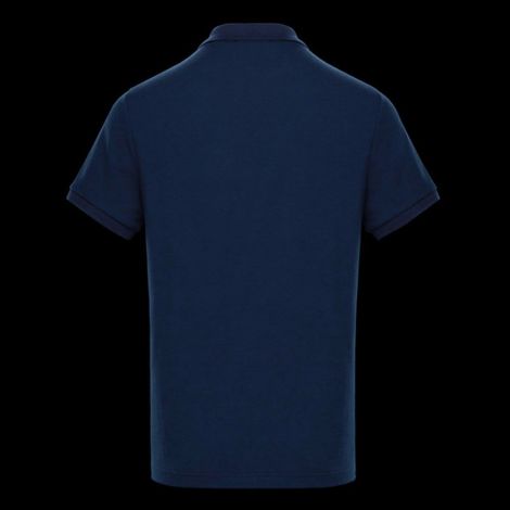 Moncler Tişört Polo Mavi - Moncler Polo Tisort T Shirt Koyu Mavi Yeni