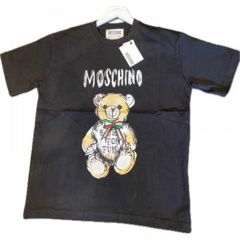 Moschino Tişört Siyah - Moschino Men T Shirt Moschino T Shirt Moschino Erkek Tisort Moschino Tisort 8800 Siyah