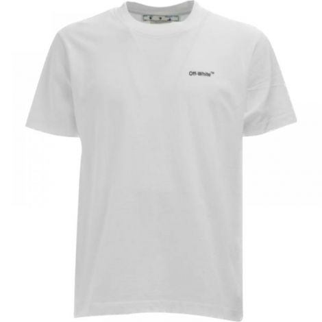 Off-White Tişört Logo Beyaz - Off White Erkek Tişört Off White Tişört Off White T Shirt Erkek Tişört Beyaz
