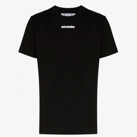 Off White Tişört Arrows Siyah - Off White T Shirt 2021 Marker Arrows Print T Shirt Siyah